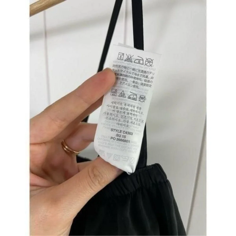 J.‎ Crew Convertible Strap & Ties Jumpsuit Black Size XS